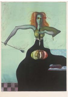 Paul Wunderlich - The Cook