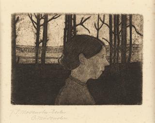 Paula Modersohn-Becker - Bildnis einer Bäuerin