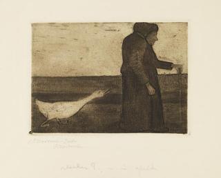 Paula Modersohn-Becker - Die Frau mit der Gans