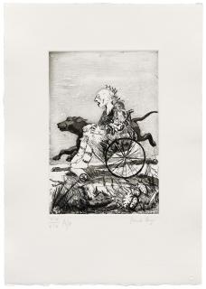 Paula Rego - Black Dog, from: The Children\'s Crusade