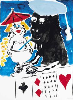 Paula Rego - Clubs Diamonds Hearts and Spades