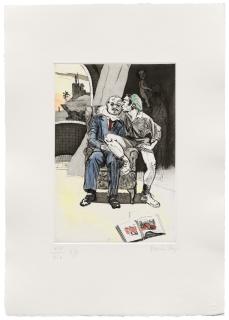 Paula Rego - Farewell, from: The Children\'s Crusade