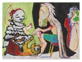 Paula Rego - Little Girl Showing Off