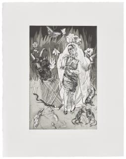 Paula Rego - Straw Burning, from: Pendle Witches