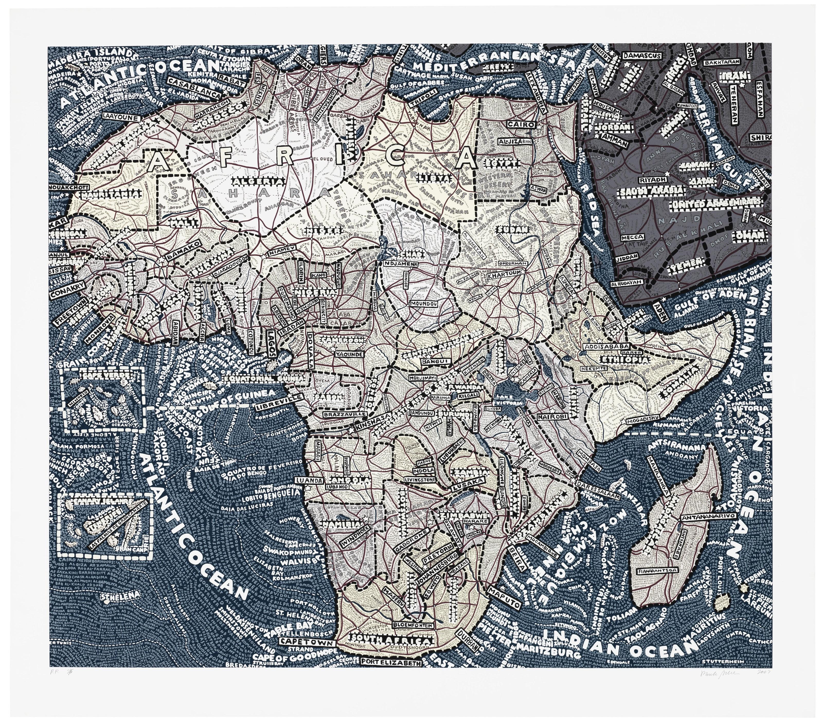 Paula Scher - Africa