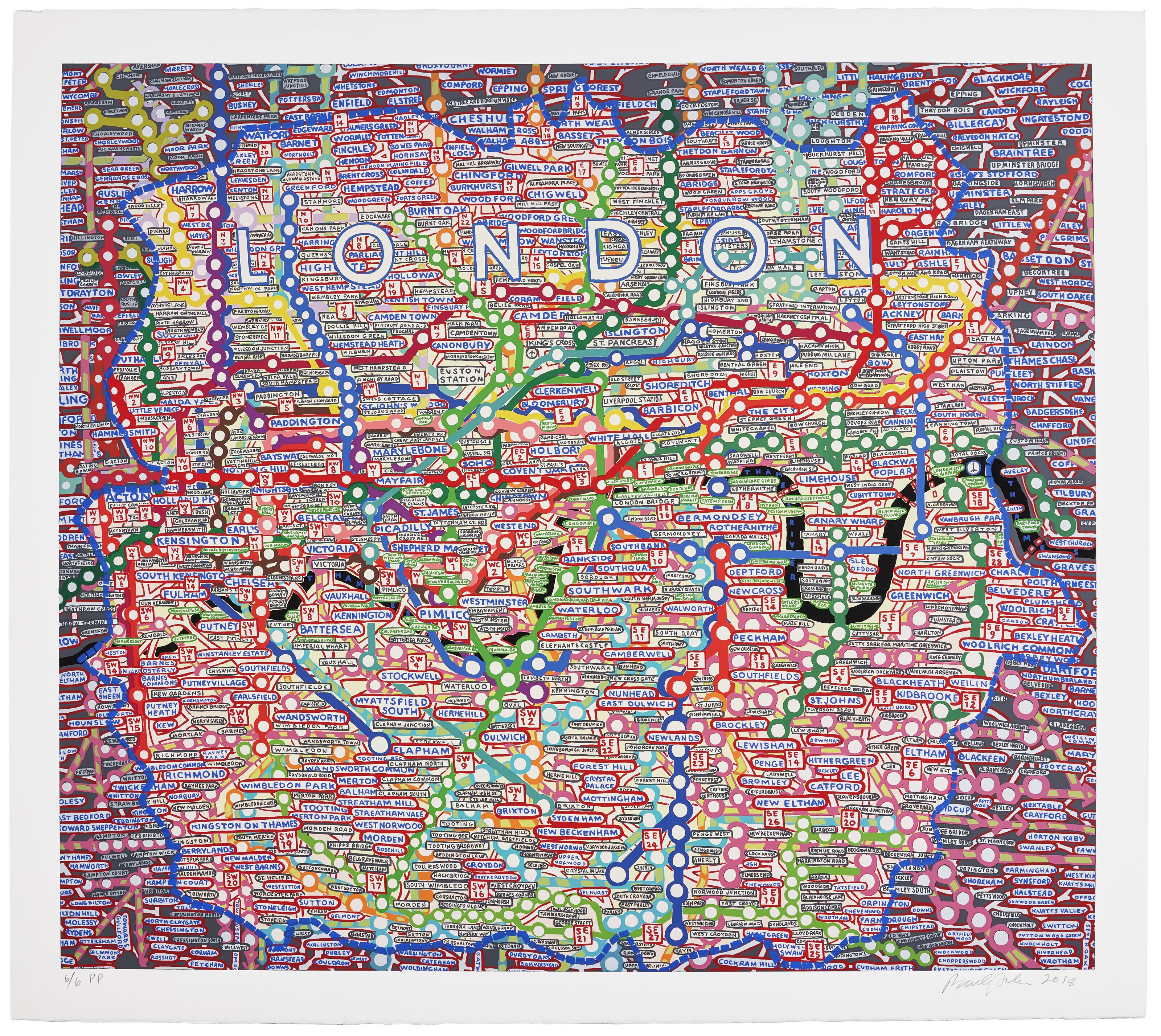 Paula Scher - London