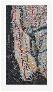 Paula Scher - New York (Subway)