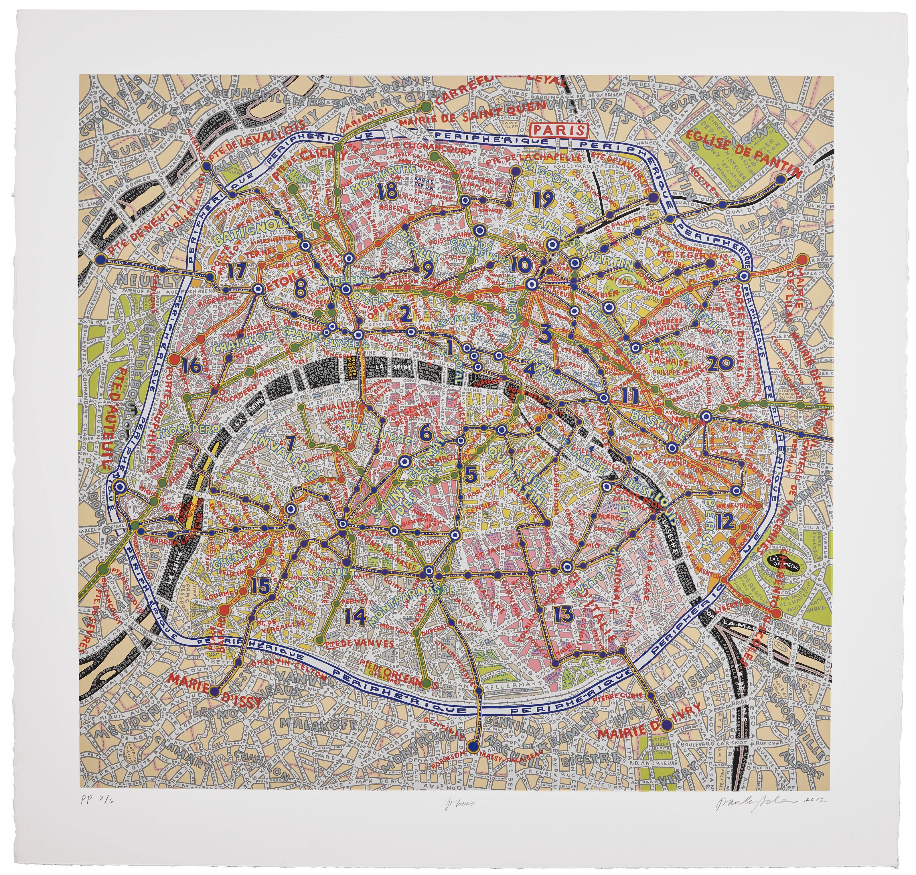 Paula Scher - Paris