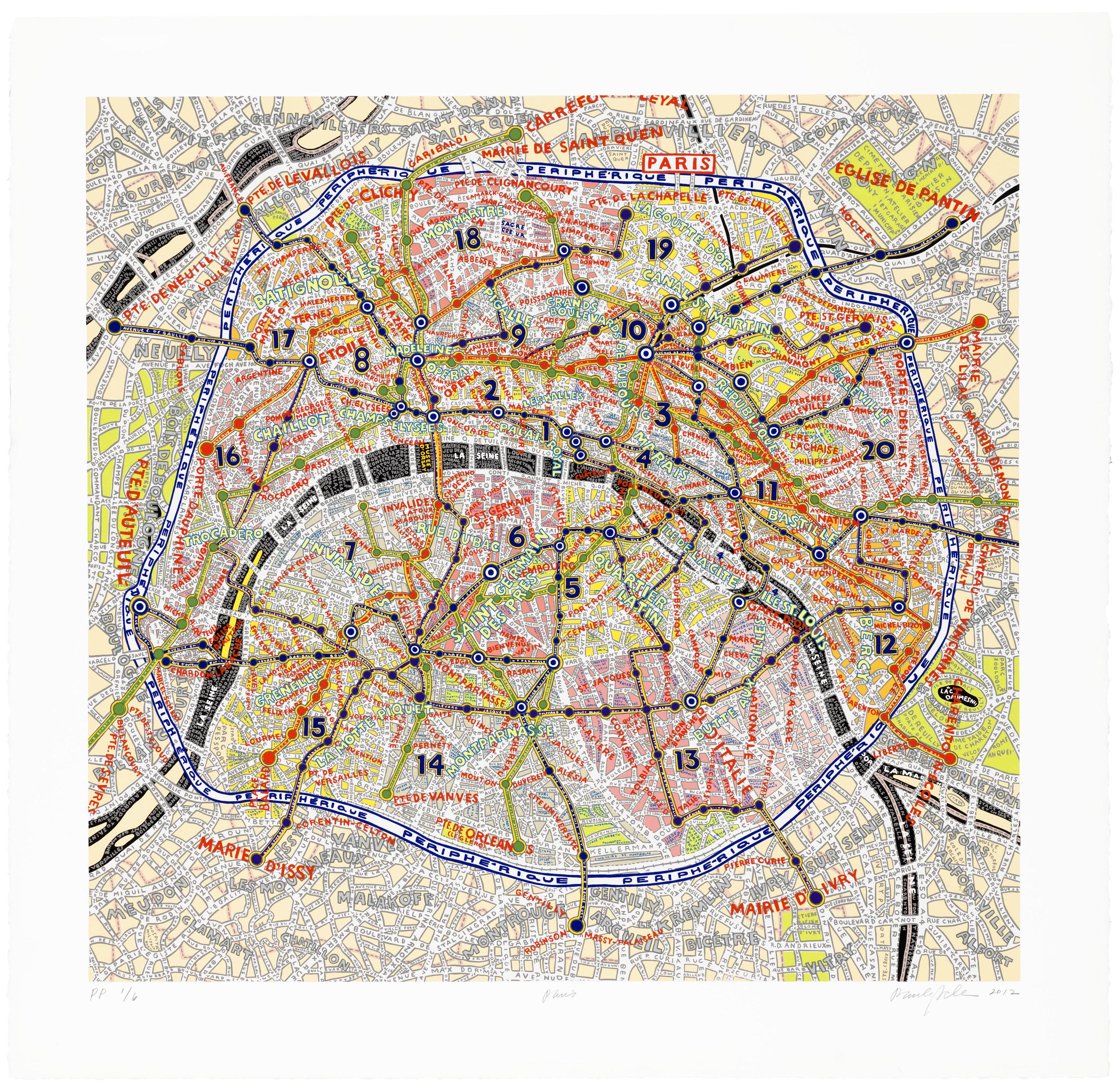 Paula Scher - Paris