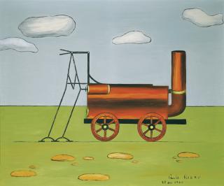 Paule Cals - La Locomotive Rouge