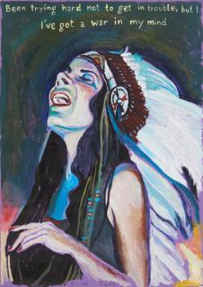 Paule Hammer - Been trying hard not to get in trouble, but I  I\'ve got a war in my mind