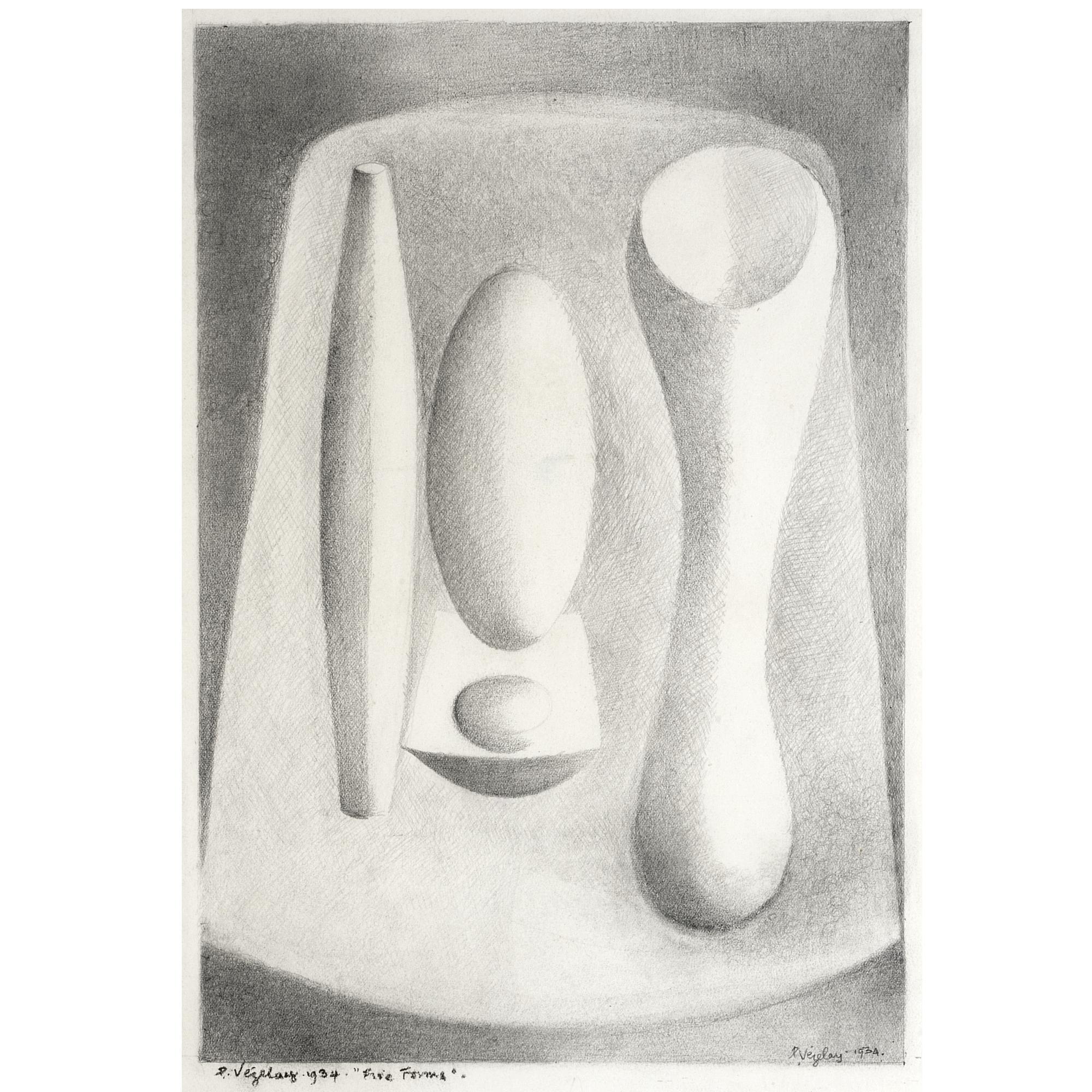 Paule Vézelay - Five Forms