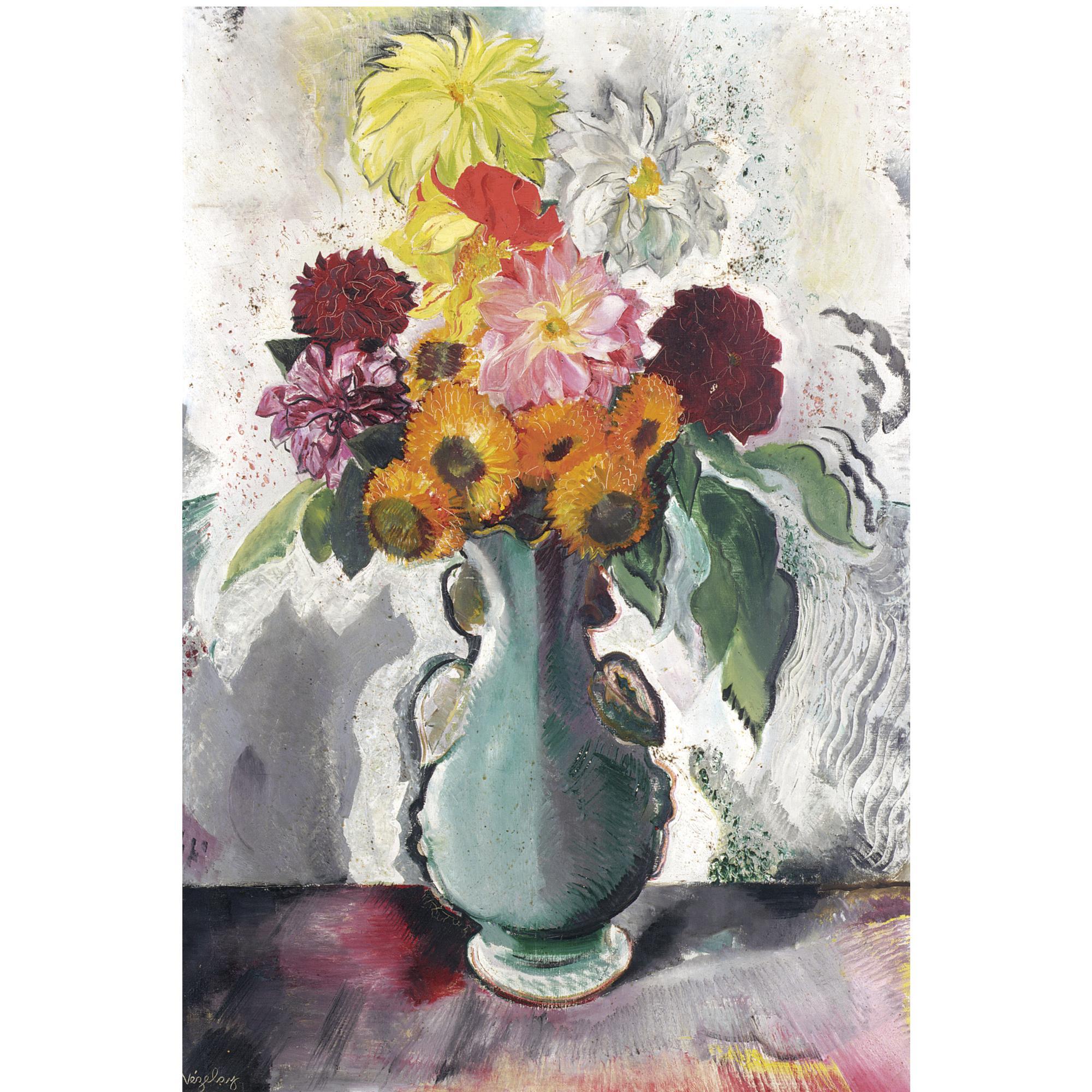 Paule Vézelay - Flowers