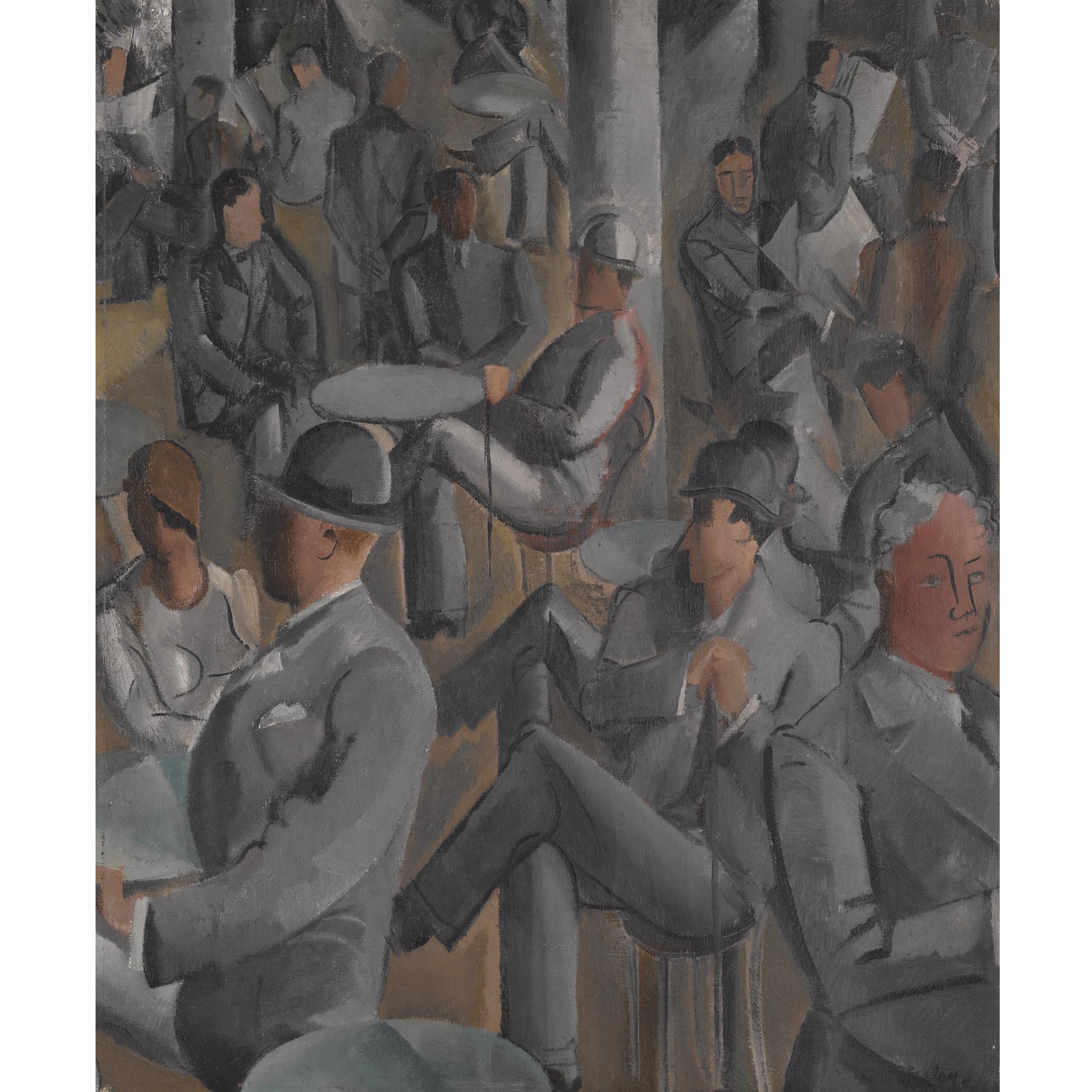 Paule Vézelay - Men In A Cafe