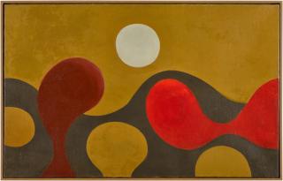 Paule Vézelay - Two Red Forms