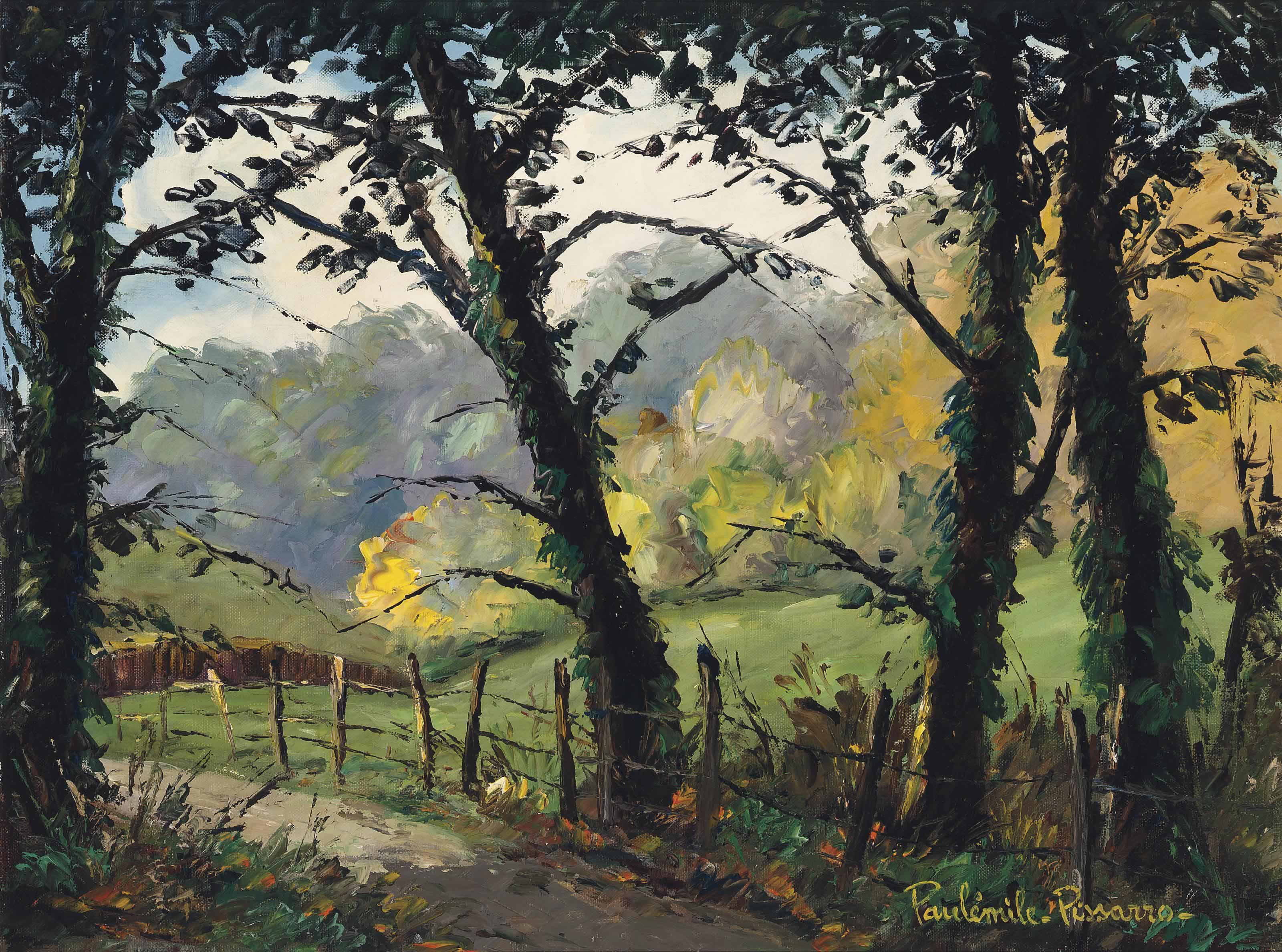 Paulémile Pissarro - Chemin de la vallée à Clécy