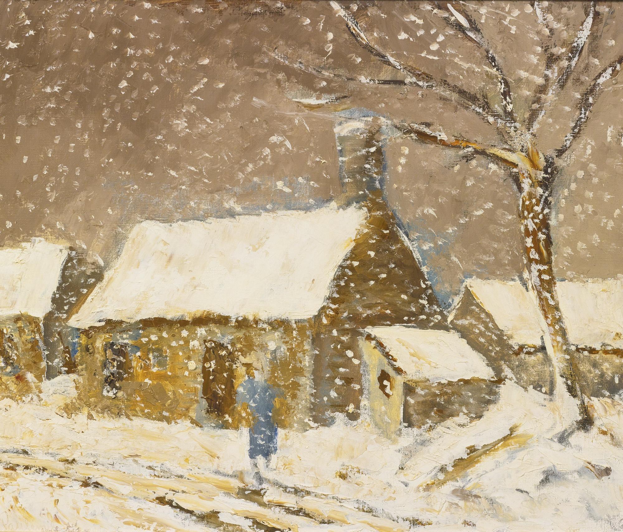 Paulémile Pissarro - Neige Tombante
