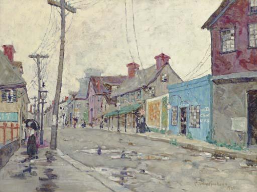 Paulette van Roekens - Rainy Street