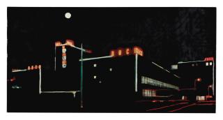 Paulina Olowska - Nocturnes (Night Paintings From Warsaw)