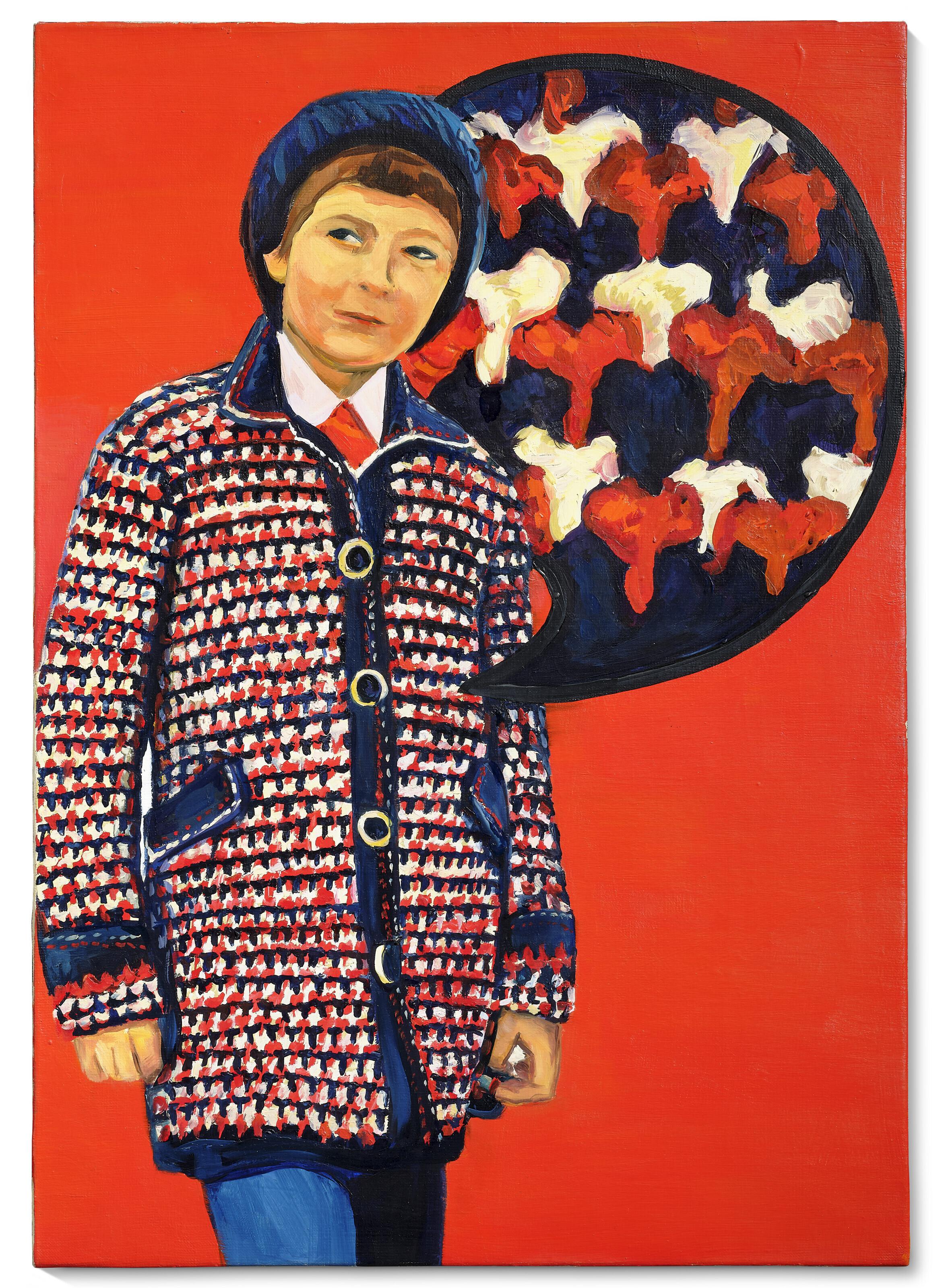Paulina Olowska - Plaszcz szydelkowy (Crochet Coat)