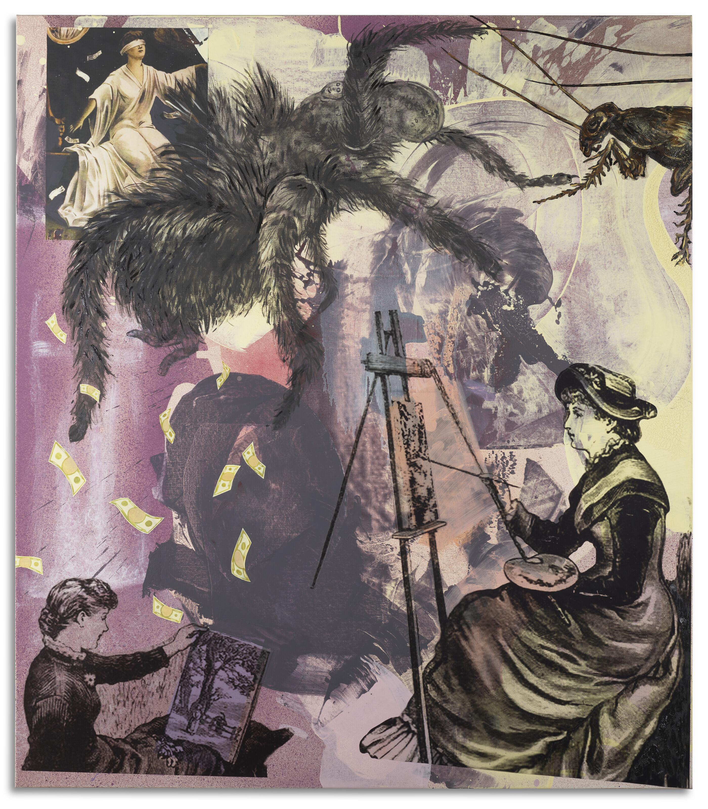 Paulina Olowska - Spider Painters