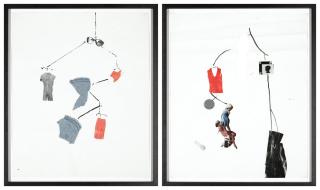 Paulina Olowska - Untitled (Two Works)