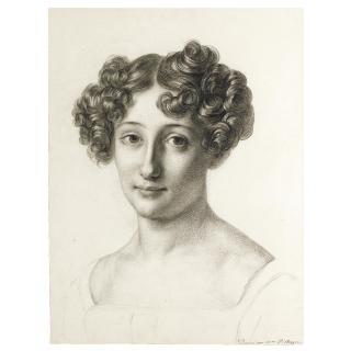 Pauline Auzou - Portrait Of A Lady, Said To Be A Self-Portrait