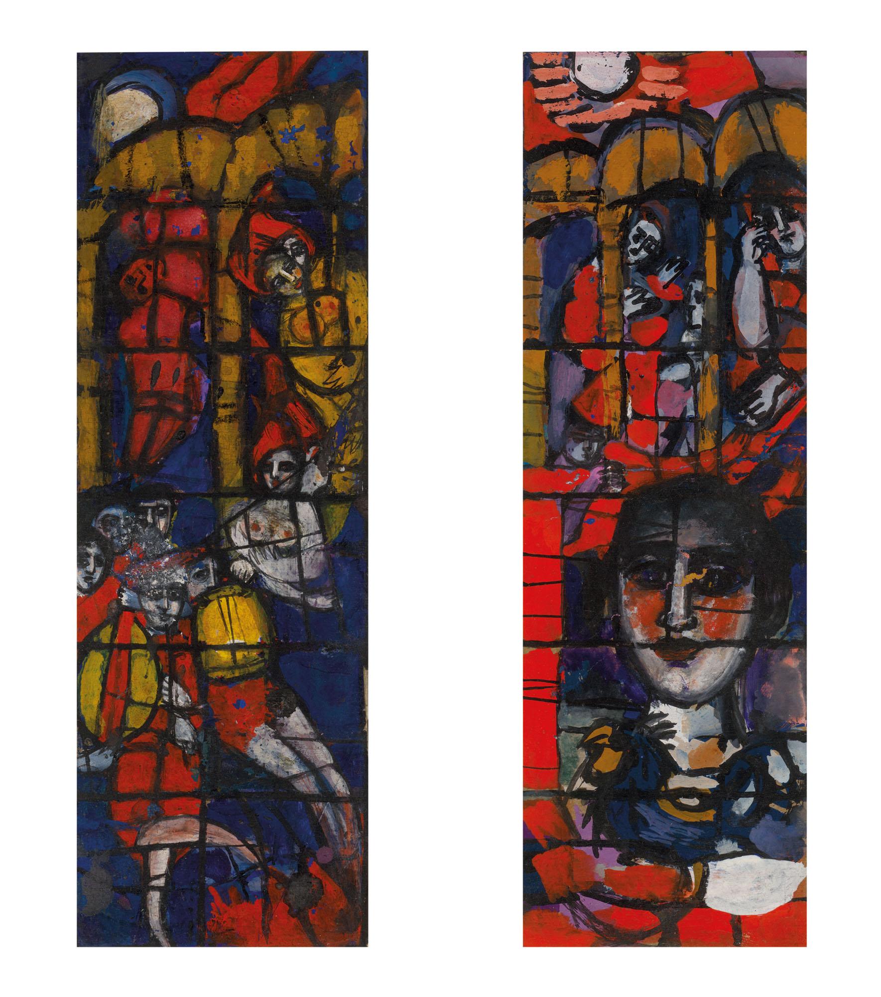Pauline Boty - Designs For Stained Glass Window