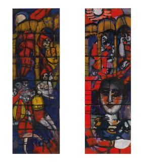 Pauline Boty - Designs For Stained Glass Window