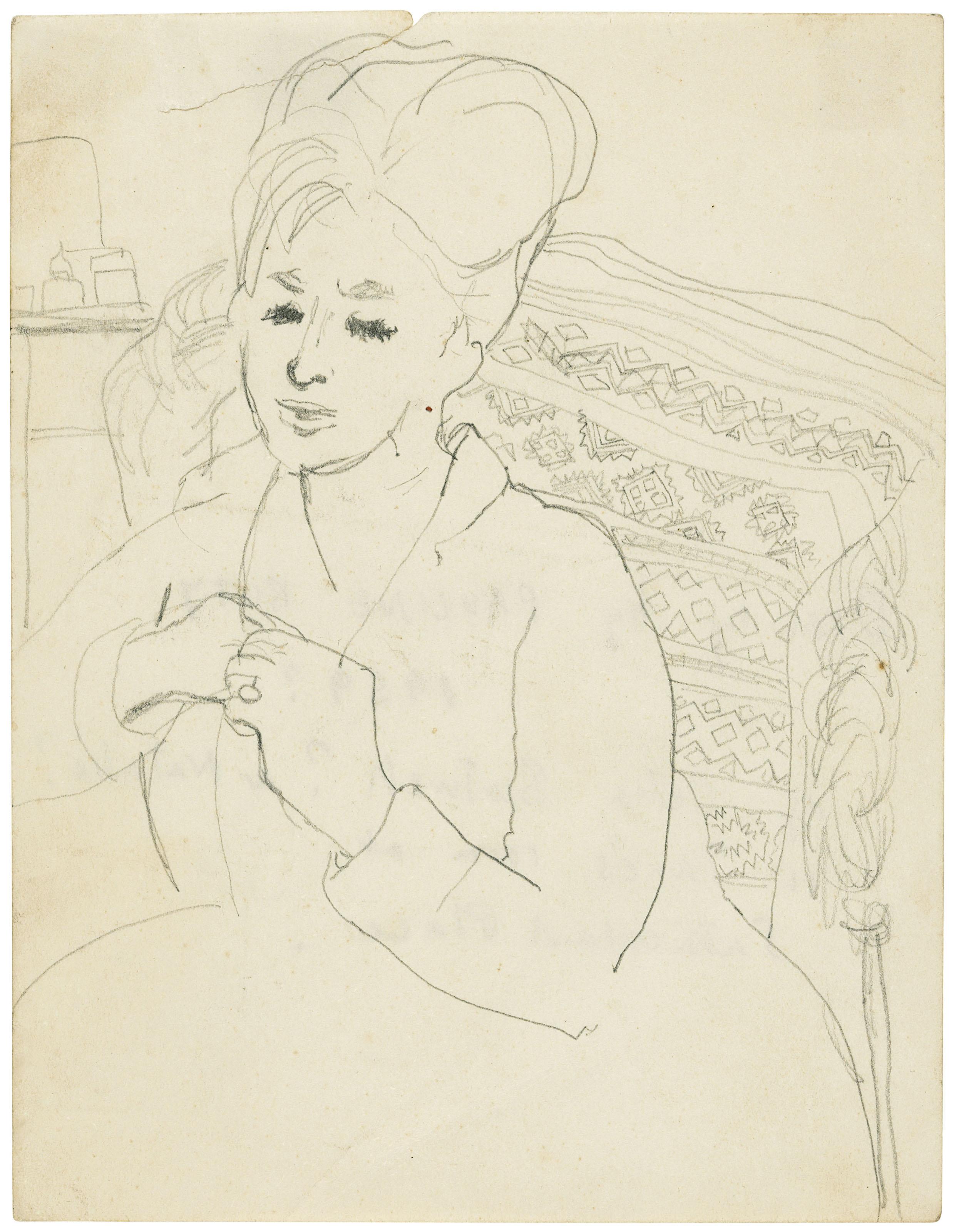 Pauline Boty - Portrait of Natalie Gibson