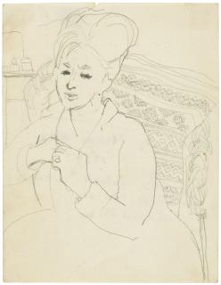 Pauline Boty - Portrait of Natalie Gibson