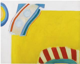 Pauline Boty - Untitled (Landscape With Rainbow)