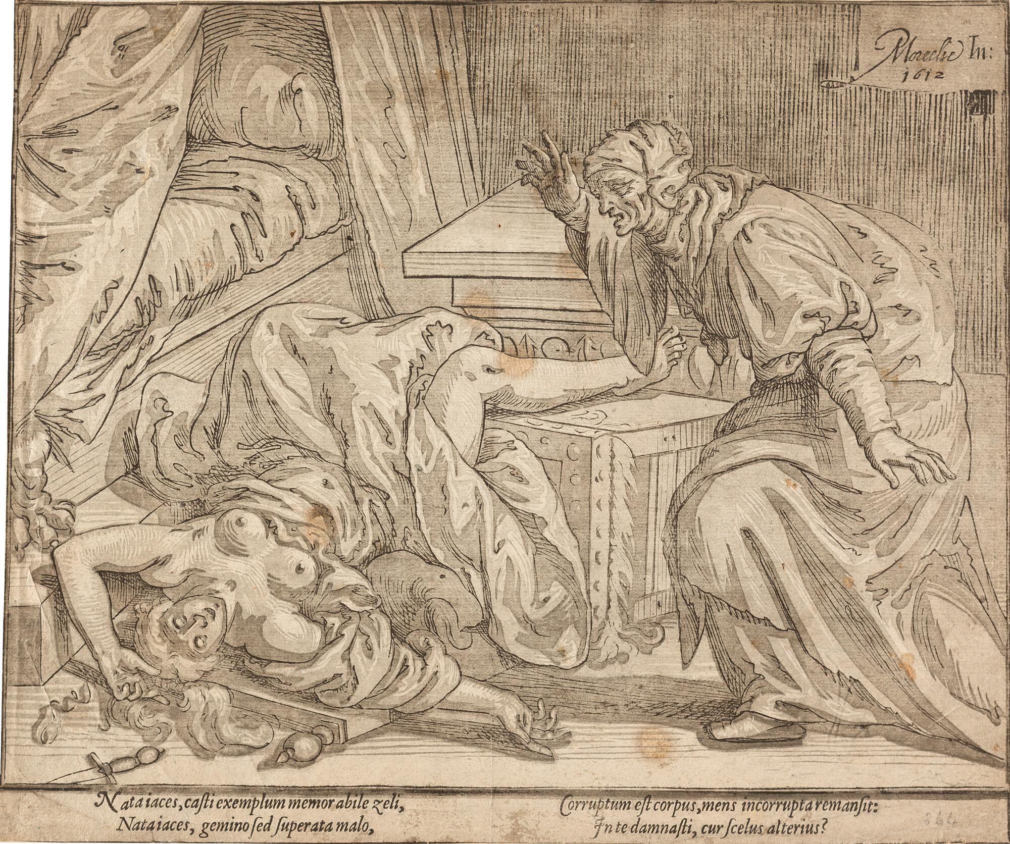 Paulus Moreelse - Tod der Lukrezia.
