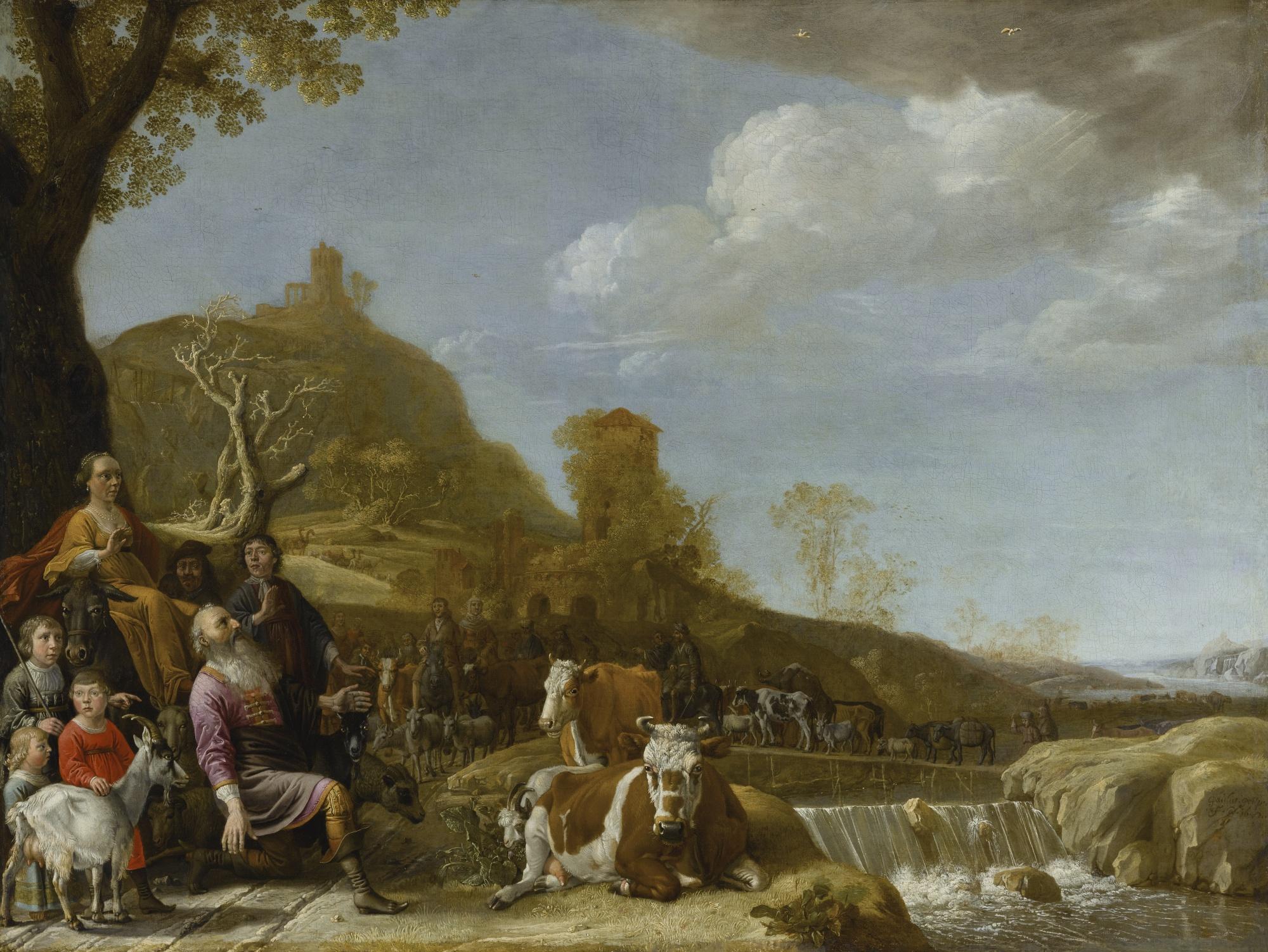 Paulus Pietersz. Potter - Abraham At Sichem