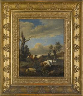 Paulus Pietersz. Potter - Cattle And A Sheep In A Landscape With A Blasted Tree