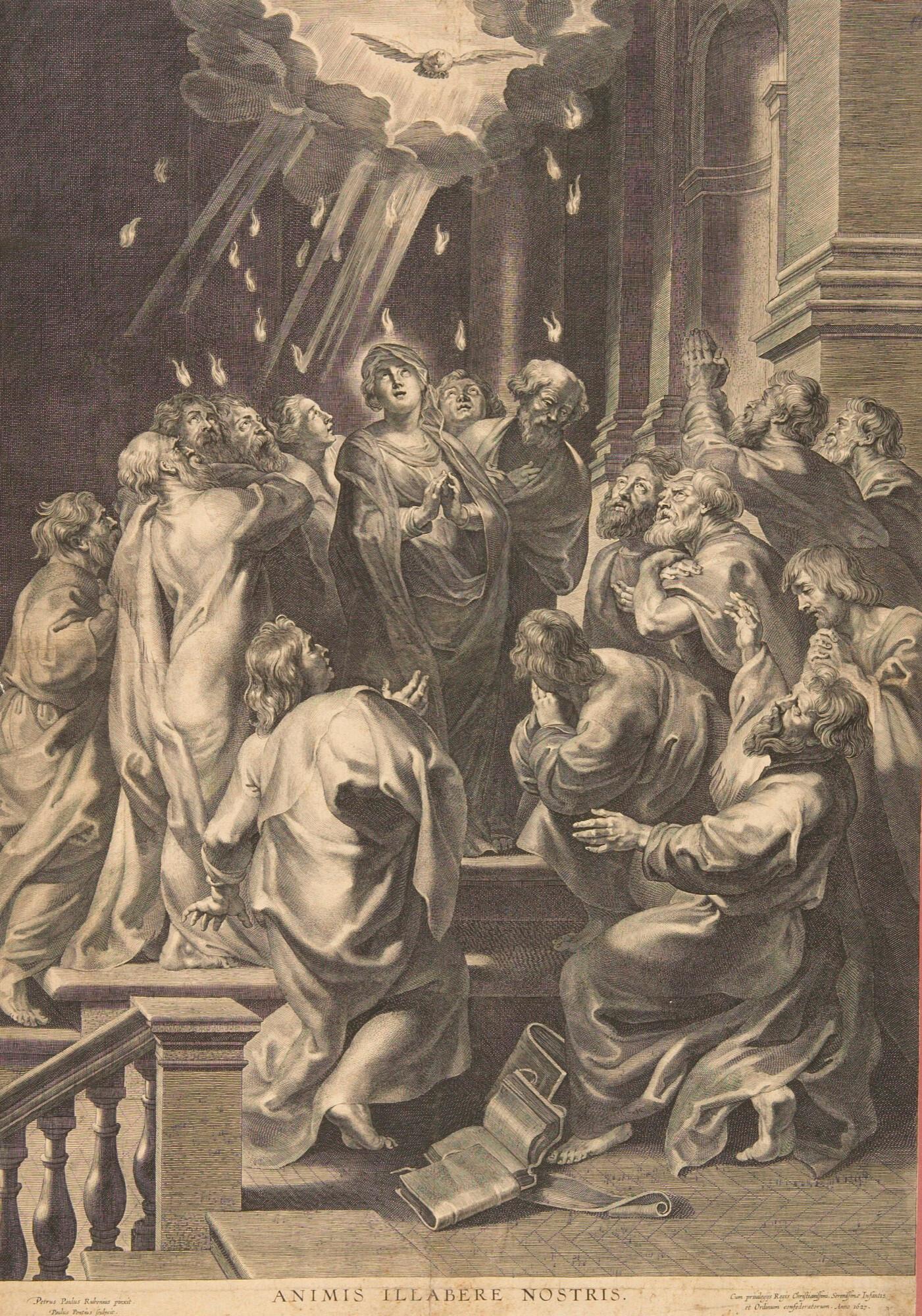 Paulus Pontius - Das Pfingsfest.