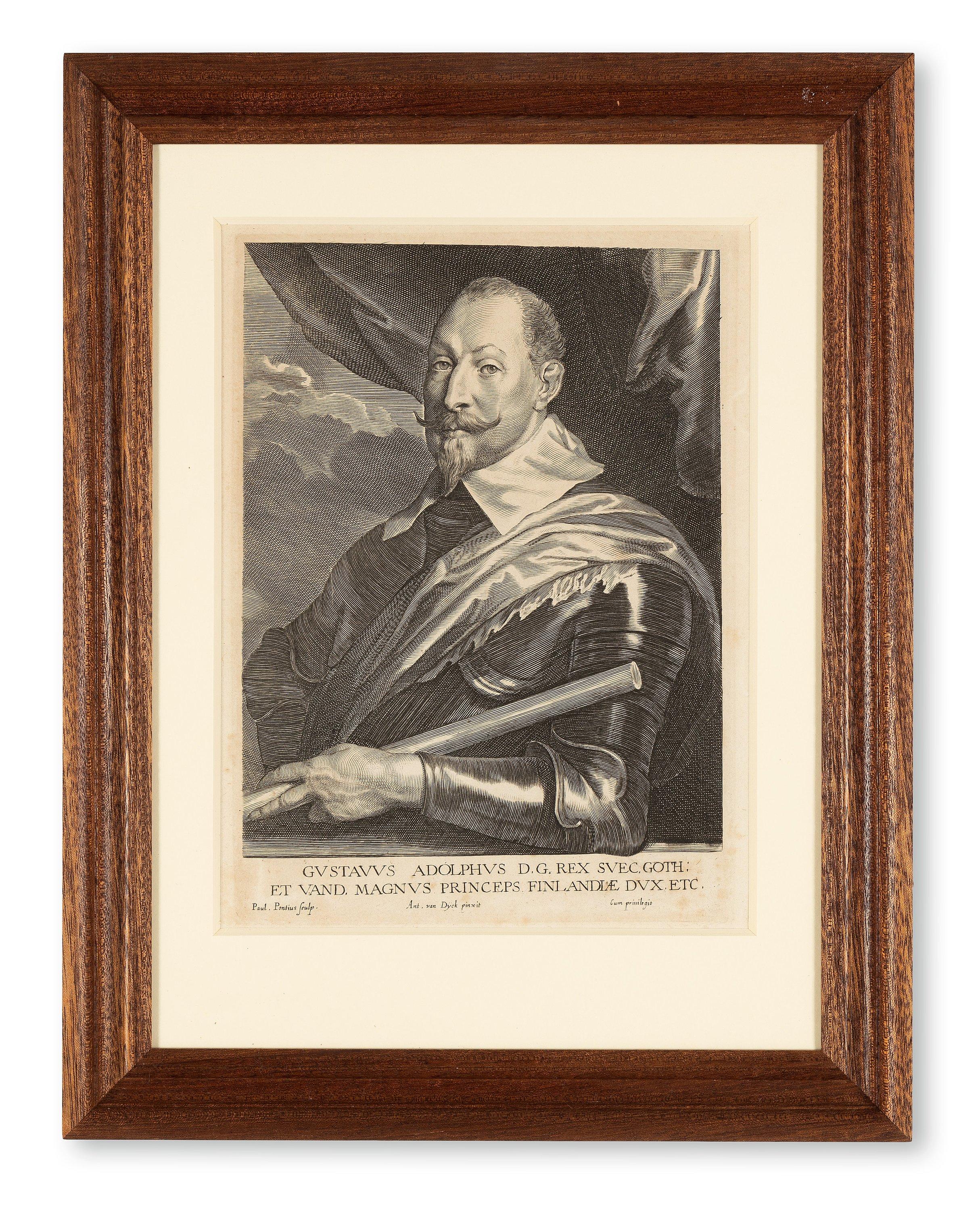 Paulus Pontius - ”Gustaf Adolf” (1594-1632)