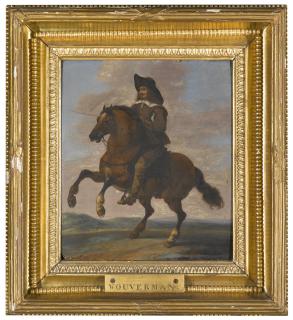 Pauwels Van Hillegaert - Equestrian Portrait Of A Gentleman