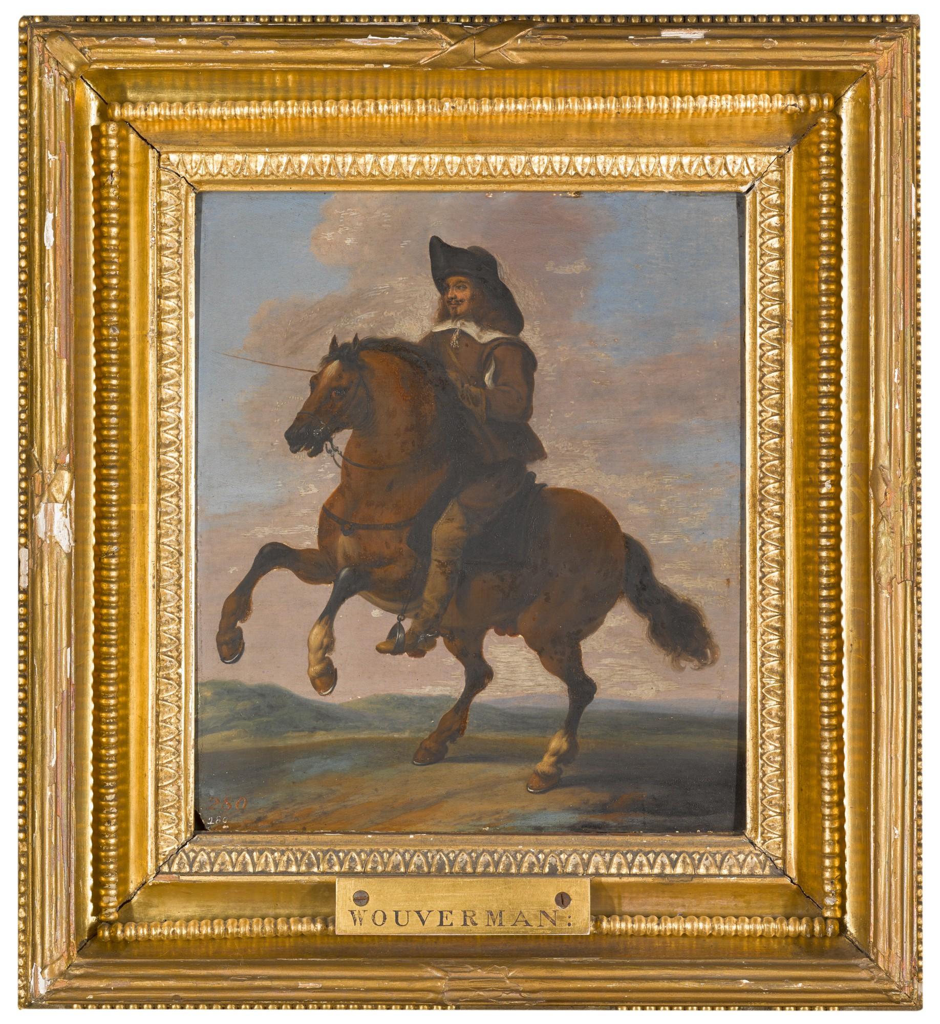 Pauwels van Hillegaert - Equestrian portrait of a gentleman
