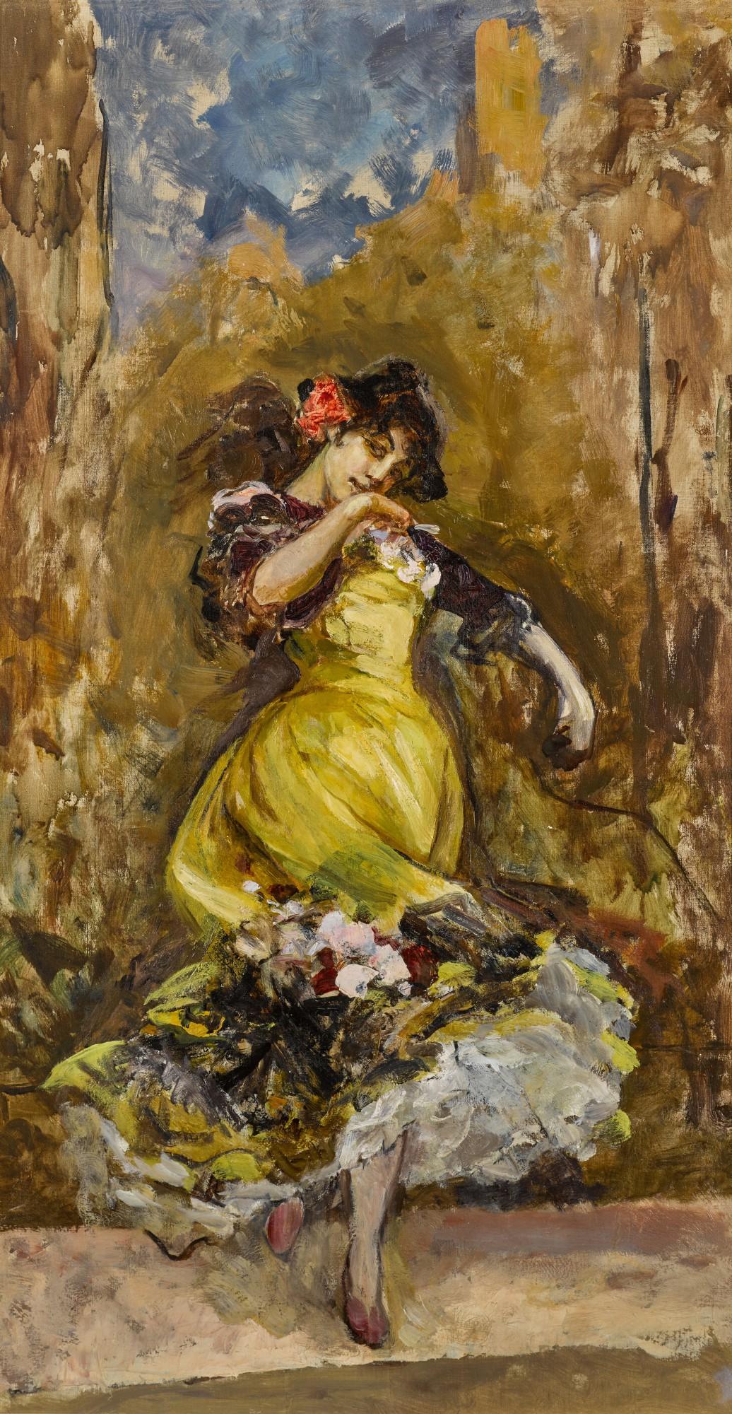 Pavel Alexandrovich Svedomsky - Flamenco Dancer