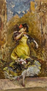 Pavel Alexandrovich Svedomsky - Flamenco Dancer