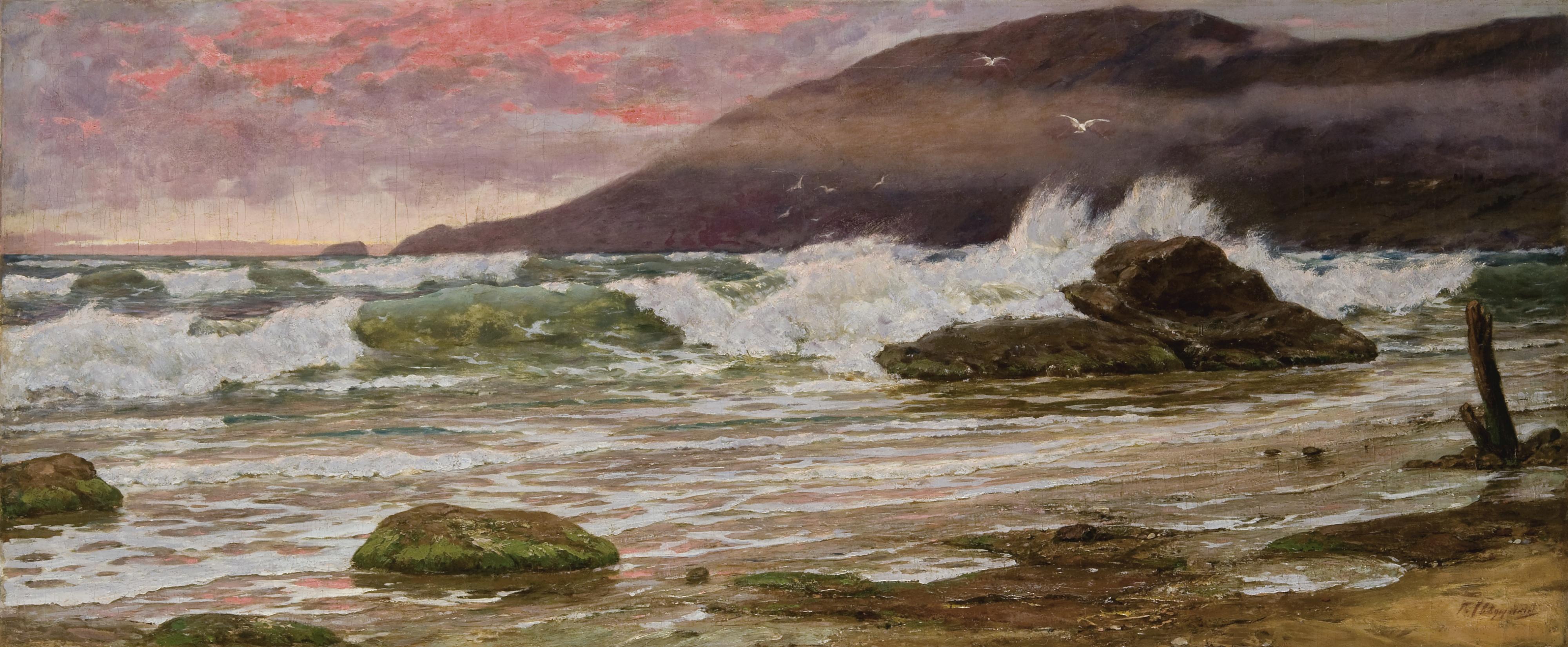 Pavel Alexandrovich Svedomsky - Red Sky