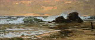 Pavel Alexandrovich Svedomsky - Seascape With Clear Sky