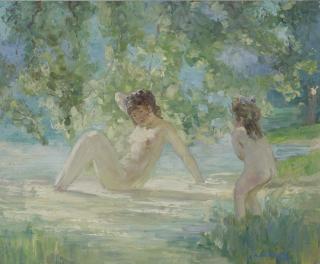 Pavel Dmitrievich Chmarov - Baigneuses
