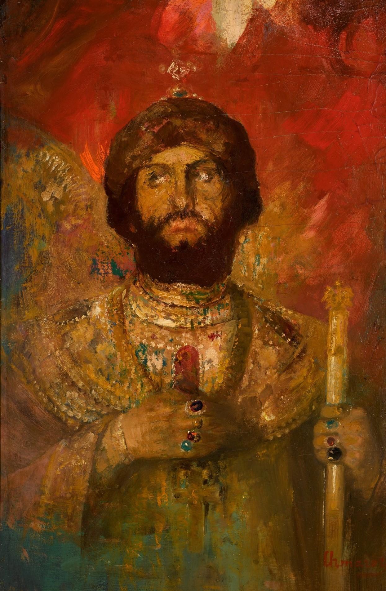 Pavel Dmitrievich Chmarov - Feodor Chaliapin as Boris Godunov