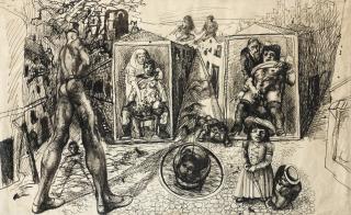 Pavel Fedorovich Tchelitchew - Sketch For Phenomena