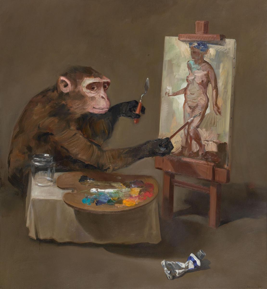 Pavel Feinstein - Ohne Titel (Der Künstler)