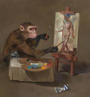 Pavel Feinstein - Ohne Titel (Der Künstler)