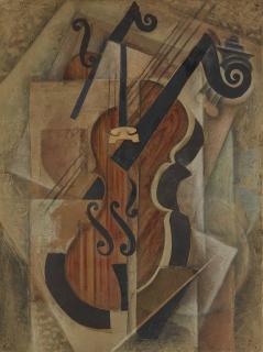 Pavel Kotlarevsky - Still life with violin