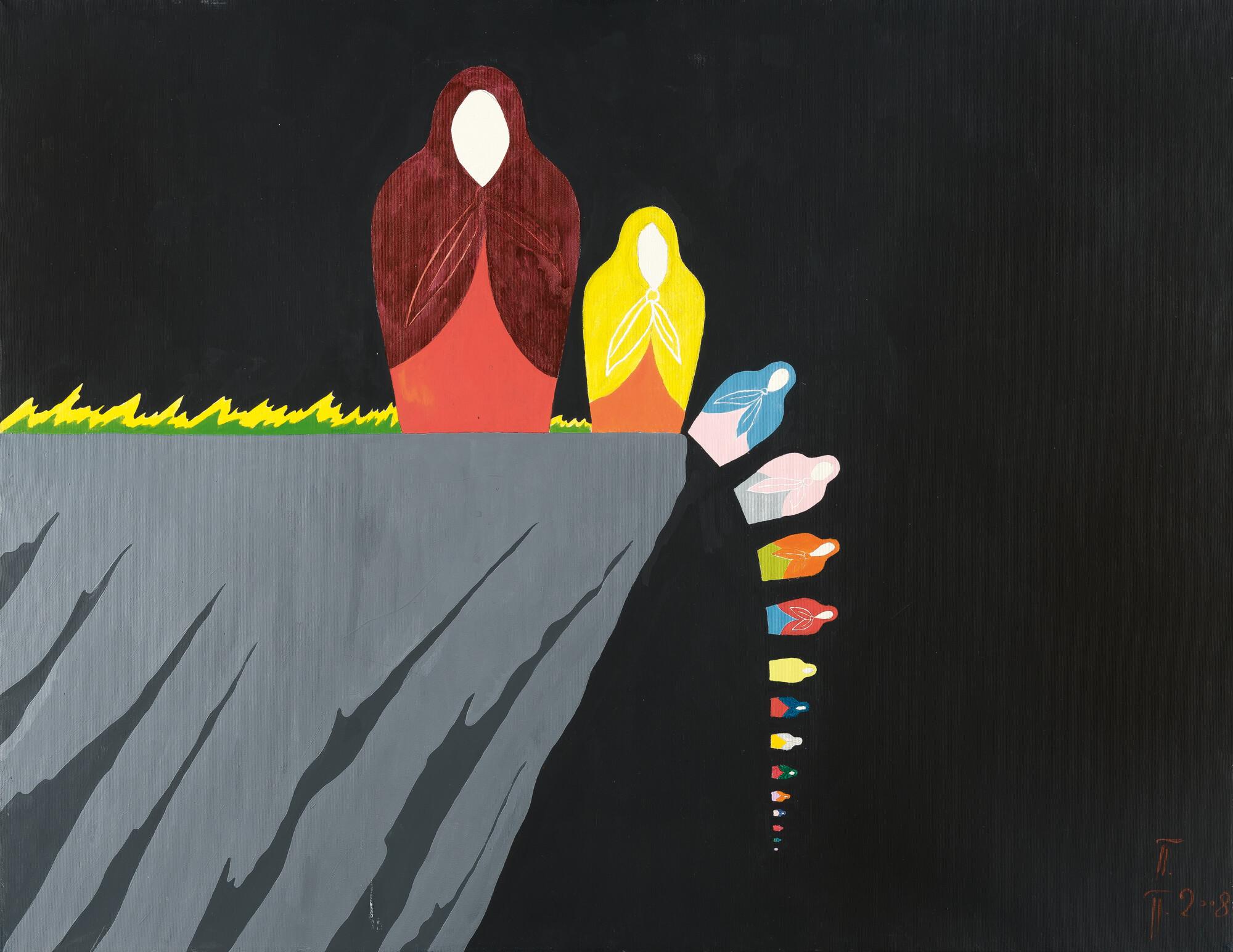 Pavel Pepperstein - Matrjoschkas über dem Abgrund